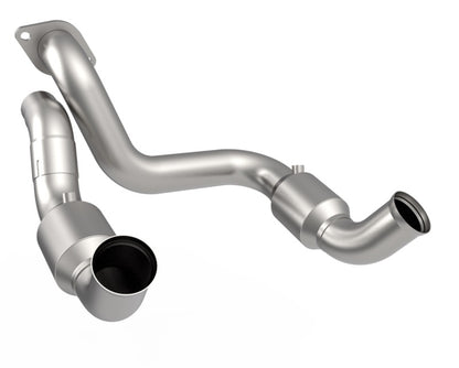 Kooks 20-22 Ford F250 7.3L V8 / Ford F350 7.3L V8 3in SS High Output Green Catted Connecting Pipes Kooks Headers