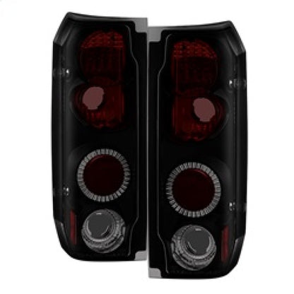 Spyder Ford F150 87-96/Ford Bronco 88-96 Euro Style Tail Lights Black Smoke ALT-YD-FF15089-BSM SPYDER
