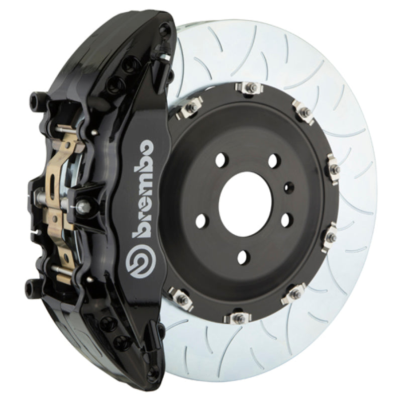 Brembo 05-08 LR3/05-13 Range Rover Sport Fr GT BBK 6Pist Cast 2pc 380x34 2pc Rotor Slot Type3-Black Brembo