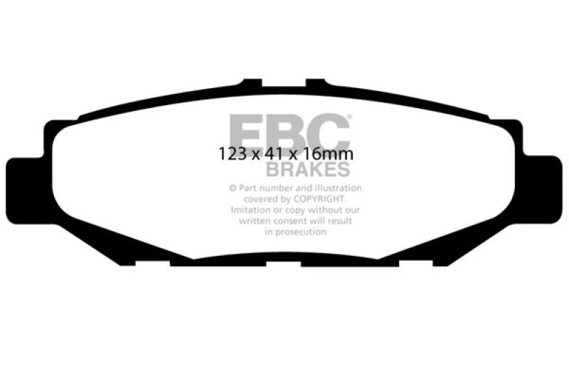 EBC Ultimax2 Rear Brake Pads - UD572 EBC