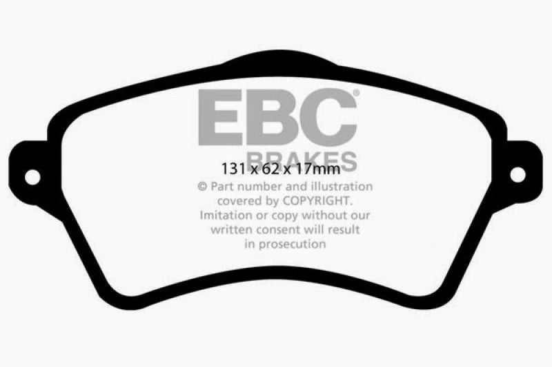 EBC GreenStuff Front Brake Pads - DP61352 EBC