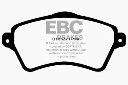 EBC GreenStuff Front Brake Pads - DP61352 EBC