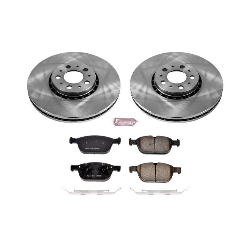 Power Stop 03-14 Volvo XC90 Front Autospecialty Brake Kit PowerStop