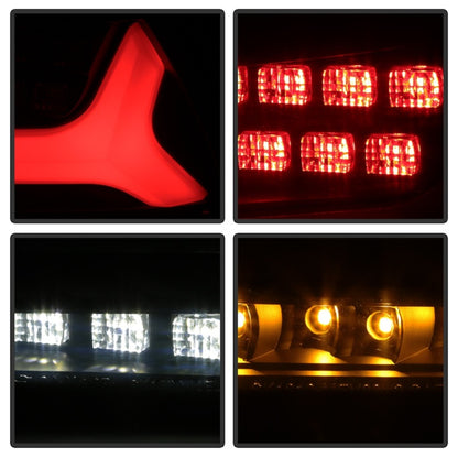 Spyder Mitsubishi Lancer/Evolution X 08-14 V2 LED Tail Lights - Black Smoke ALT-YD-ML08V2-SEQ-BSM SPYDER