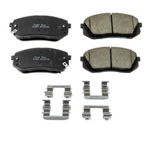 Load image into Gallery viewer, Power Stop 15-16 Hyundai Sonata Front Z17 Evolution Ceramic Brake Pads w/Hardware