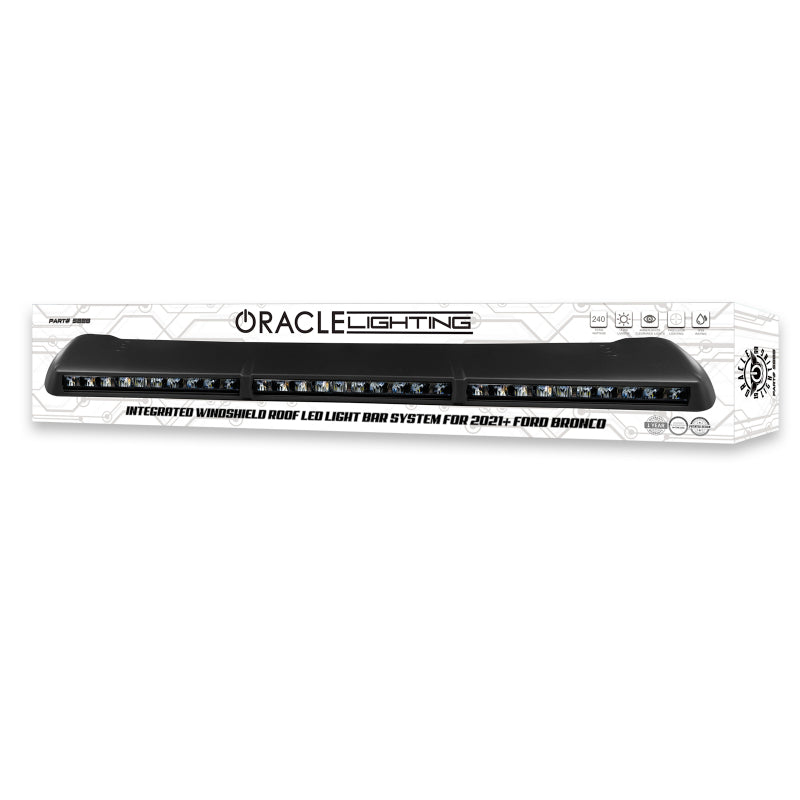 Oracle 2021+ Ford Bronco Integrated Windshield Roof LED Light Bar System ORACLE Lighting