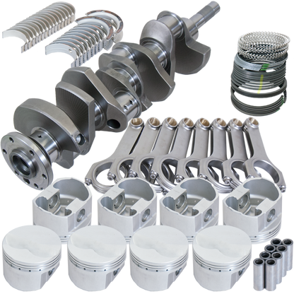Eagle Ford FE 3.980in Crank 6.490in H-Beam -5cc Flat Top 4.155in Pistons Rotating Assembly