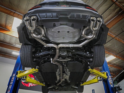 aFe POWER Takeda 3in to 2-1/2in 304 SS Cat-Back Exhaust w/ Polished Tips 22-23 Subaru WRX H4-2.4L(t) aFe