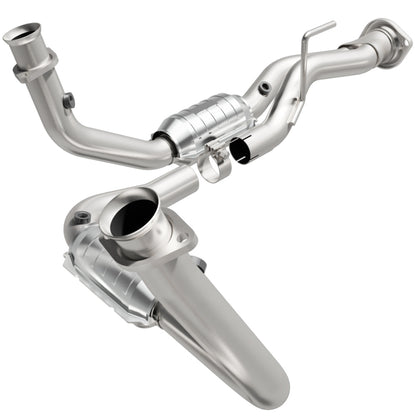 MagnaFlow Conv DF 05-06 Jeep Grand Cherokee 3.7L Y-Pipe Assy (49 State) Magnaflow