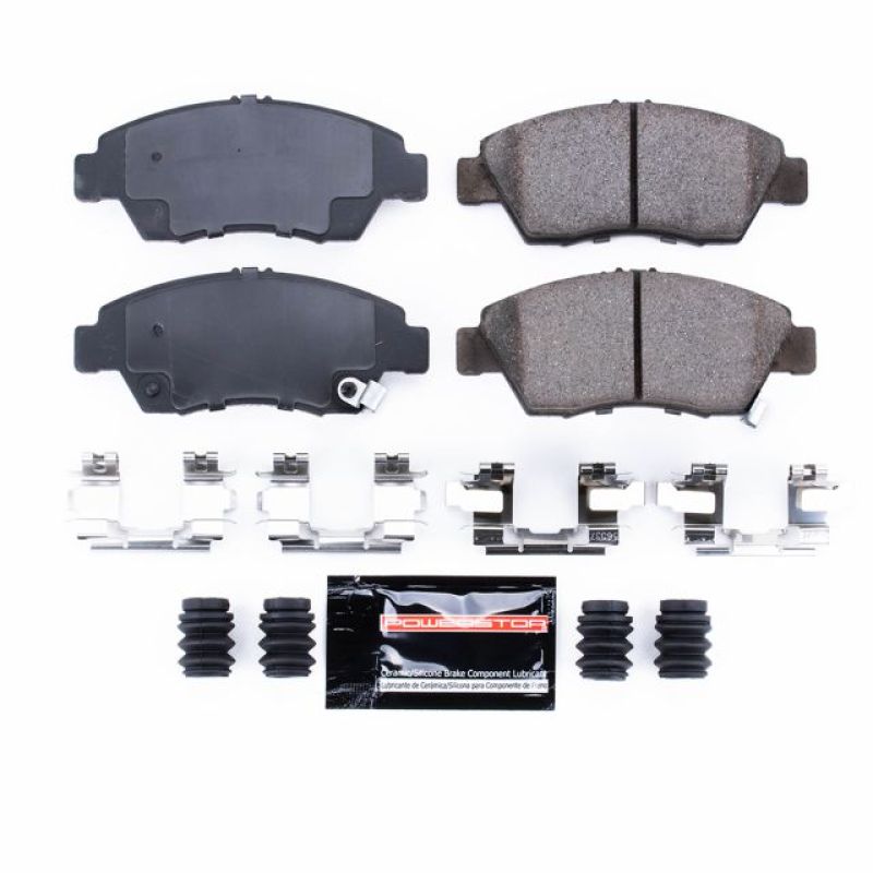 Power Stop 02-06 Acura RSX Front Z23 Evolution Sport Brake Pads w/Hardware PowerStop