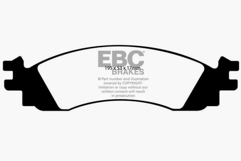 EBC GreenStuff Front Brake Pads - DP21767