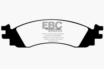 EBC Ultimax2 Front Brake Pads - UD1158 EBC