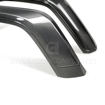 Anderson Composites 20-23 Jeep Gladiator (JT) Carbon Rear Fender Flares AC-FLR19JPJT-R