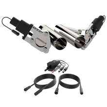 Load image into Gallery viewer, QTP Dual 2.50 Inch Electric Exhaust Cutout Combo Kit (Universal) - QTEC50CP