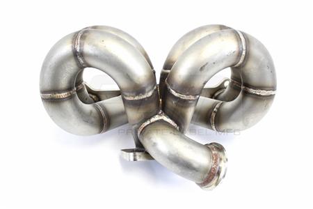 PLM D-Series T3 Ramhorn Turbo Manifold A/C & P/S Compatible D16 D15 - PLM-D-TM-AC