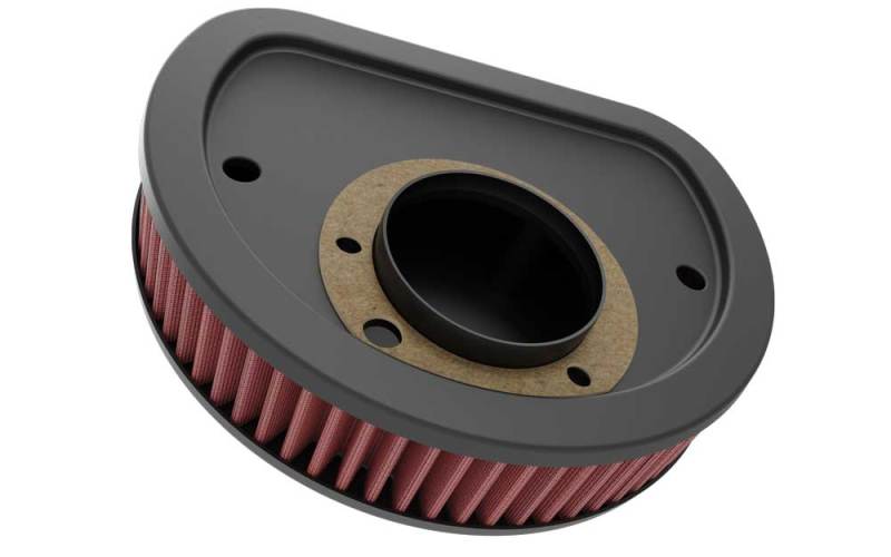 K&N Replacement Air Filter 1.625in H for Harley Davidson K&N Engineering