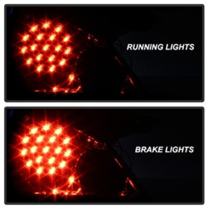 Spyder Nissan 350Z 03-05 LED Tail Lights Smoke ALT-YD-N350Z02-LED-SM SPYDER