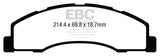 EBC Ultimax2 Front Brake Pads - UD1328