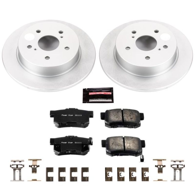 Power Stop 07-13 Suzuki SX4 Rear Z17 Evolution Geomet Coated Brake Kit PowerStop