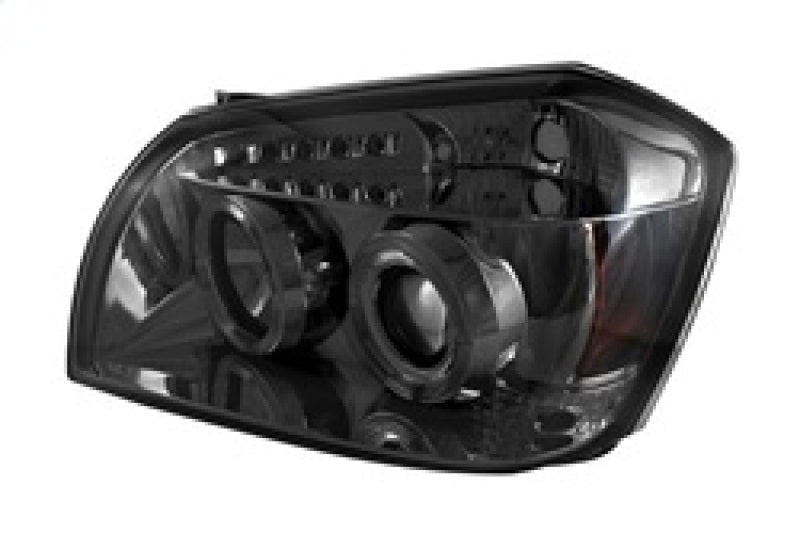 Spyder Dodge Magnum 05-07 Projector Headlights LED Halo LED Smke (Not Included) PRO-YD-DMAG05-LED-SM SPYDER