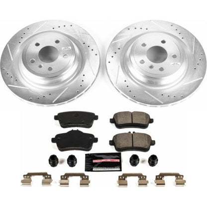 Power Stop 2016 Mercedes-Benz GLE300d Rear Z23 Evolution Sport Brake Kit PowerStop