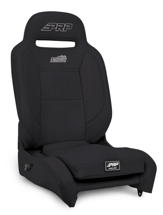 PRP Enduro Elite Reclining Suspension Seat (Passenger Side) - Black Vinyl/Black A31011045-201
