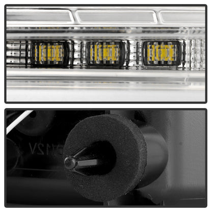 Spyder Chevy Camaro 16-18 Halogen LED Tail Lights Chrome ALT-YD-CCAM16HAL-SEQ-C SPYDER