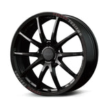 Versus VT125S 18X7.5 +41 5-112 Super Dark Gunmetal/MC/RAP (Red Clear)