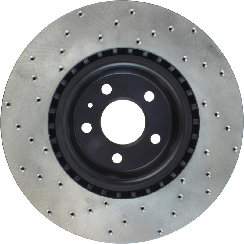 StopTech 12 Audi A6 Quattro/11-12 A7 Quattro/13 Q5/7-11/13 S4/12 S5 Front Left Drilled Cryo Rotor Stoptech