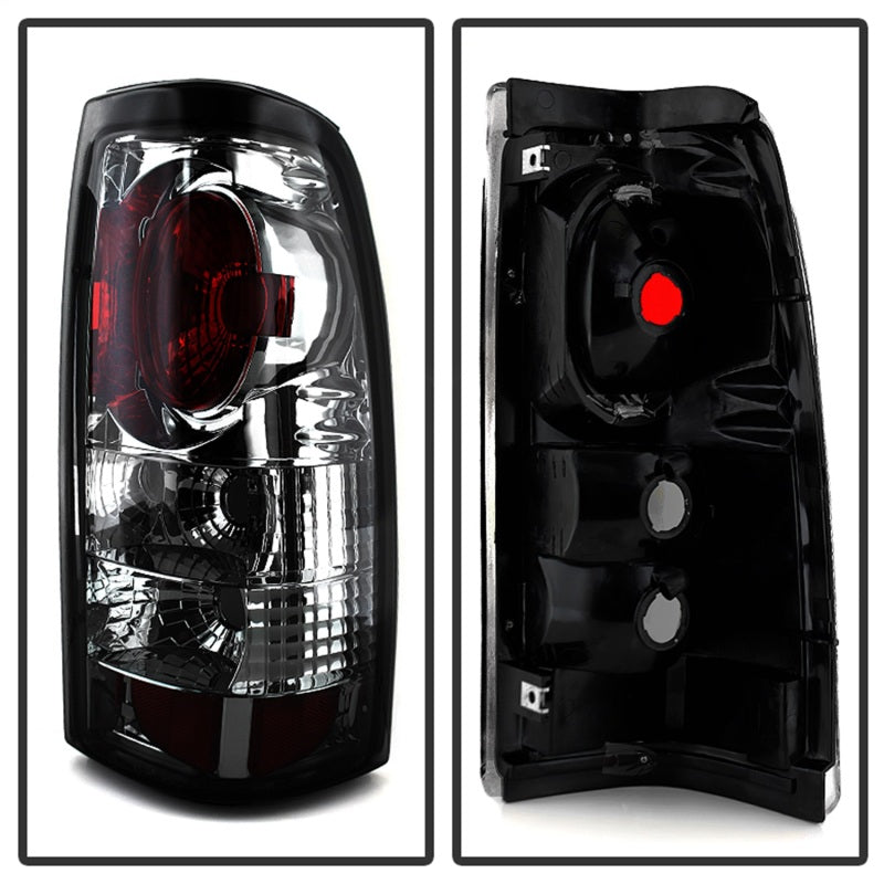 Spyder Chevy Silverado 1500/2500 99-02 (Not Stepside) Euro Style Tail Lights Smke ALT-YD-CS99-SM SPYDER