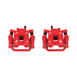 Power Stop 03-08 Infiniti FX35 Rear Red Calipers w/Brackets - Pair