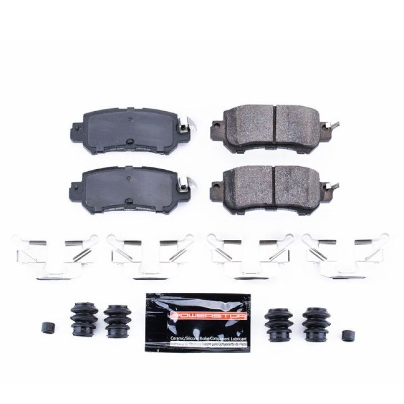 Power Stop 16-18 Mazda CX-3 Rear Z23 Evolution Sport Brake Pads w/Hardware