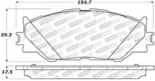 Load image into Gallery viewer, StopTech Street Disc Rear Brake Pads - 305.11780