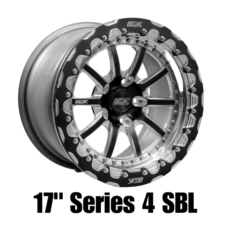 Belak 17x11 / 7.25in BS / 5x112 BP / Low Pad / Series 4 Wheel - Non-Beadlock 17115112S47BS-NBL