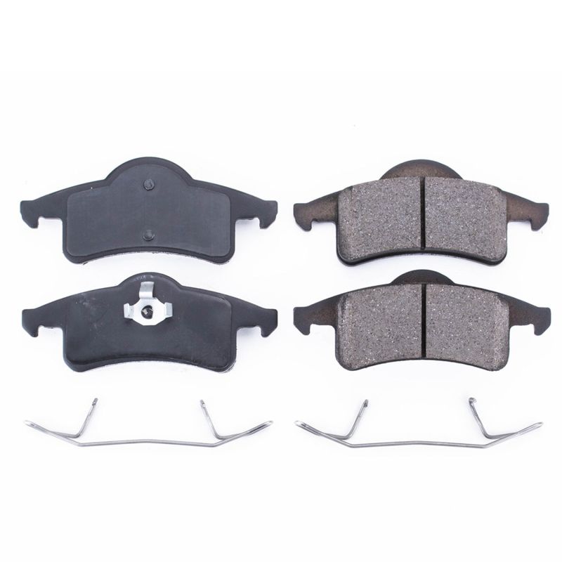 Power Stop 99-04 Jeep Grand Cherokee Rear Z17 Evolution Ceramic Brake Pads w/Hardware PowerStop