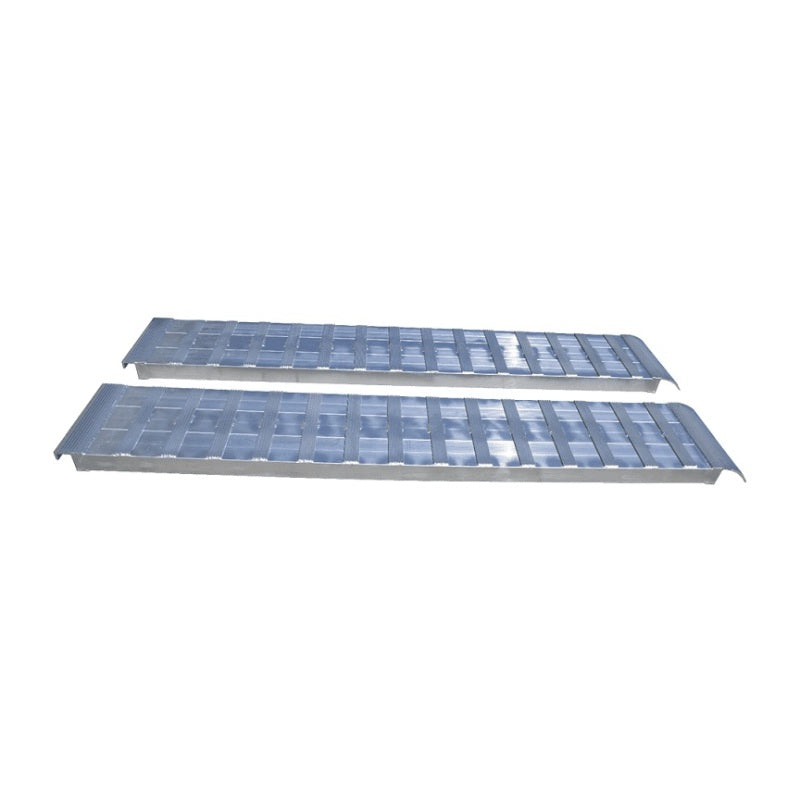 Gen-Y Extreme-Duty 8ft Aluminum Loading Ramps 15in x 96in 7K Capacity Per Ramp - Pair