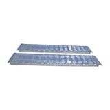 Gen-Y Extreme-Duty 8ft Aluminum Loading Ramps 15in x 96in 7K Capacity Per Ramp - Pair