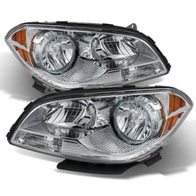 Load image into Gallery viewer, Xtune Chevy Malibu 2008-2012 Crystal Headlights Chrome HD-JH-CMA08-AM-C SPYDER