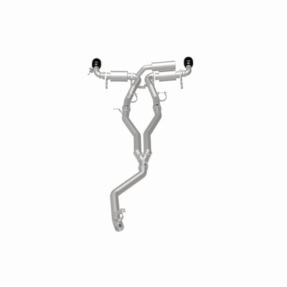 MagnaFlow 2020+ Toyota Supra SPEQ Series Cat-Back Performance Exhaust System w/ Black Chrome Tips