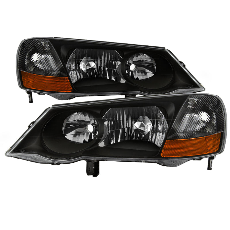 xTune Acura TL 2002-2003 HID Model Only OEM Style headlights - Black HD-JH-ATL02-HID-BK SPYDER