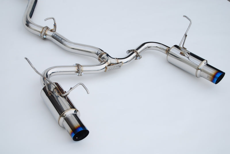 Invidia 2022+ Subaru WRX N1 Twin Outlet Single Layer Tip Cat-Back Exhaust Invidia