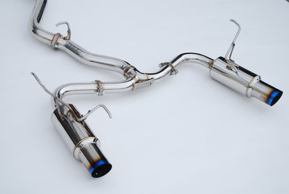 Invidia 2022+ Subaru WRX N1 Twin Outlet Single Layer Tip Cat-Back Exhaust Invidia