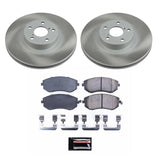 Power Stop 05-12 Subaru Outback Front Semi-Coated Rotor Kit