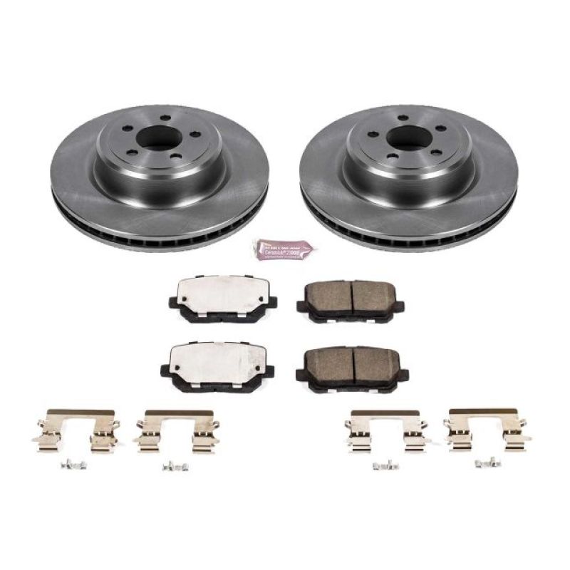 Power Stop 14-19 Dodge Charger Rear Autospecialty Brake Kit