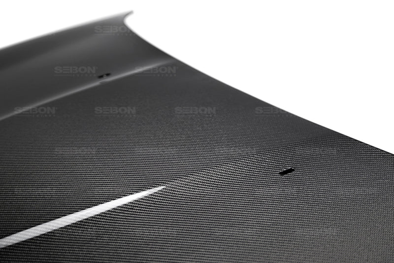 Seibon OE-style carbon fiber hood for 2015-2018 Ford Focus- HD16FDFO-OE