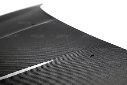 Seibon OE-style carbon fiber hood for 2015-2018 Ford Focus- HD16FDFO-OE