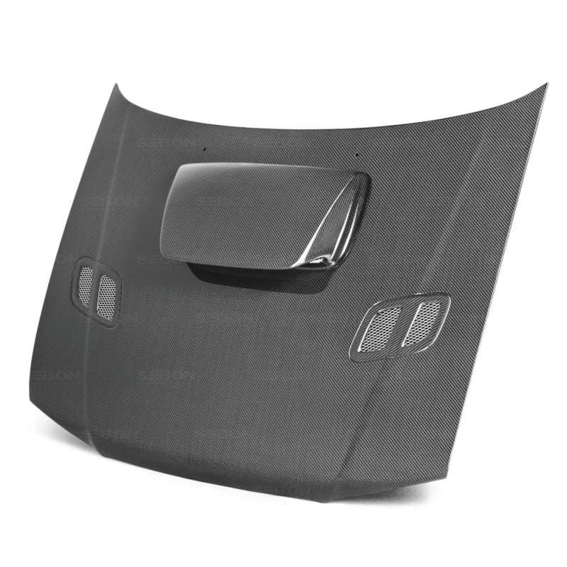 Seibon OEM-style carbon fiber hood for 1998-2001 Subaru Impreza - HD9801SBIMP-OE