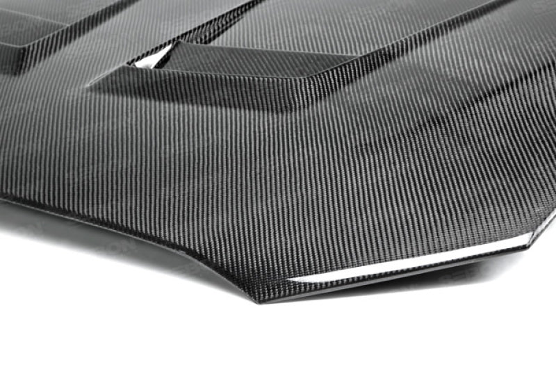 Seibon DV-style carbon fiber hood for 2008-2015 Mitsubishi Lancer EVO X - HD0809MITEVOX-DV Seibon