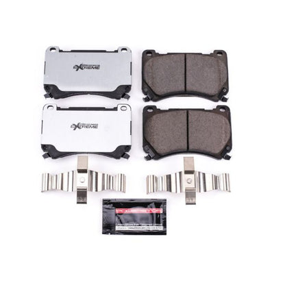 Power Stop 2011 Hyundai Equus Front Z26 Extreme Street Brake Pads w/Hardware PowerStop