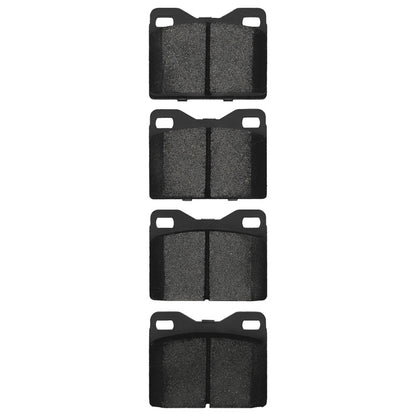 R1 Front Semi-Metallic Brake Pad Kit 1974-1977 Audi 100 Series - 2311-0156-01